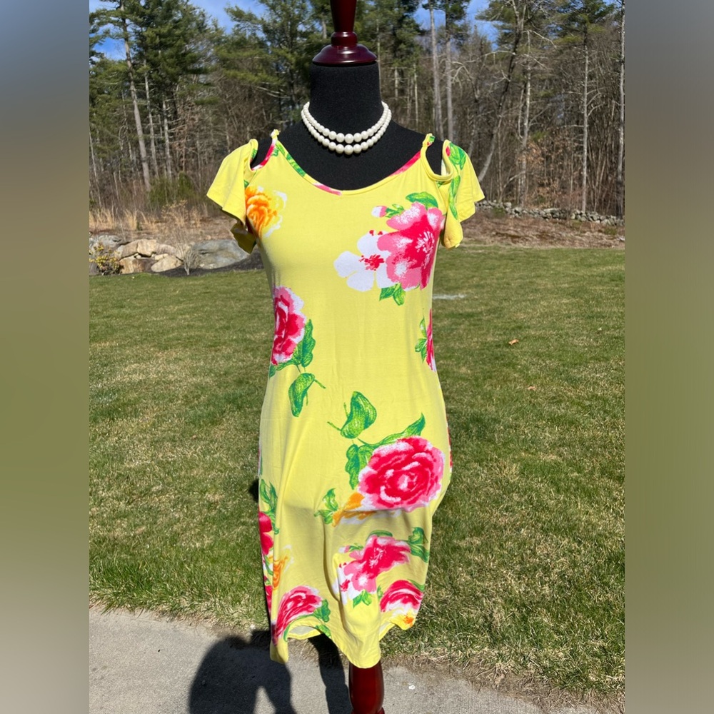 Derek❤️Heart floral summer dress, Large